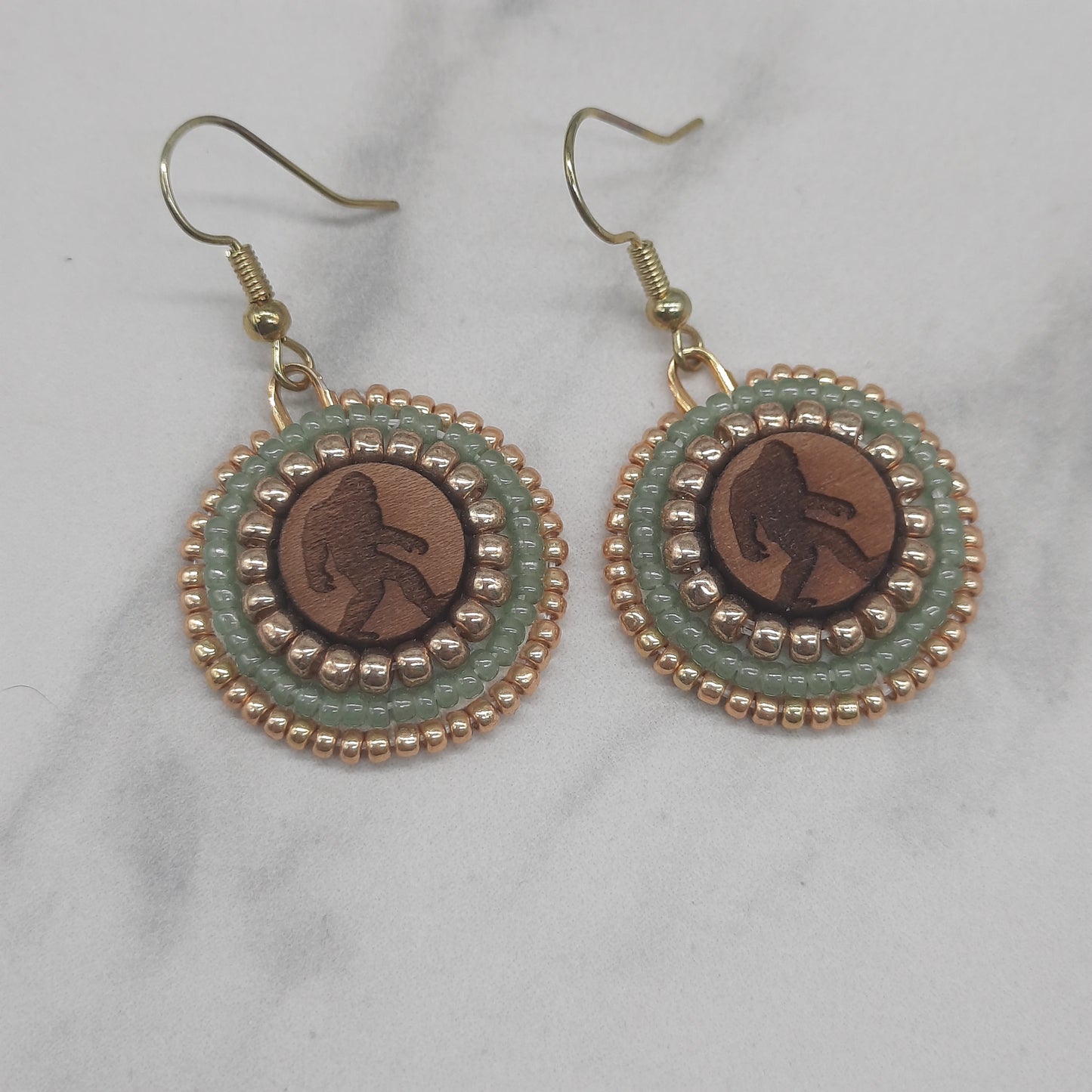 Bigfoot Earrings