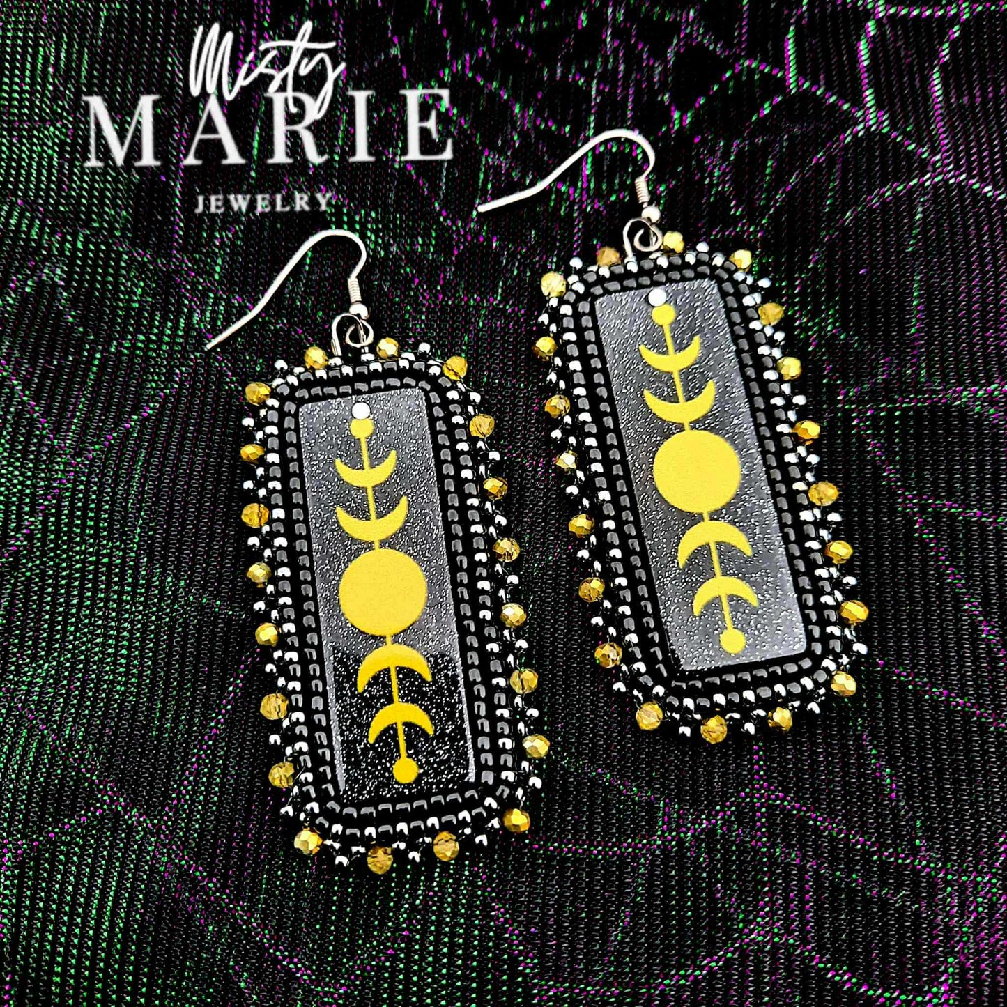 Moon Phase Earrings