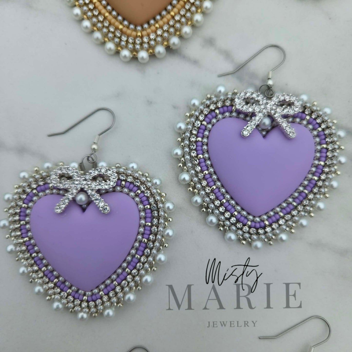 Hearts & Bows Earrings