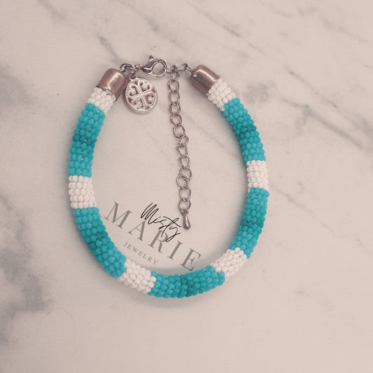 Treasure island wrapped bracelet