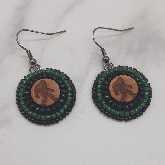 Bigfoot Earrings