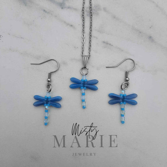 Blue Dragonfly Set