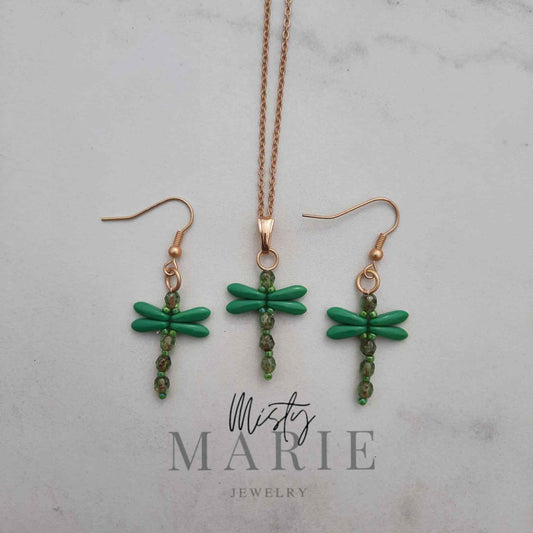 Green Dragonfly Set