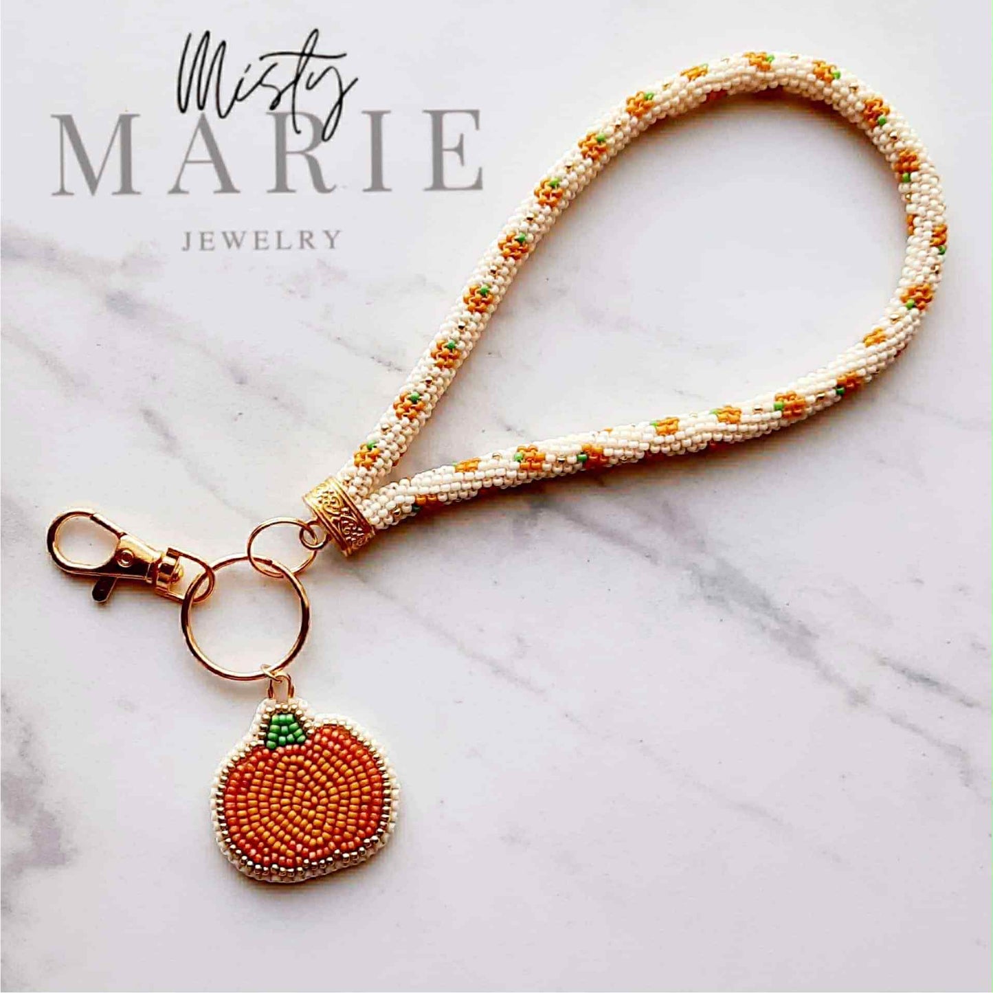 Harvest Pumpkin XL Wristlet