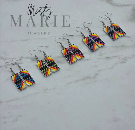 Inlay Earrings