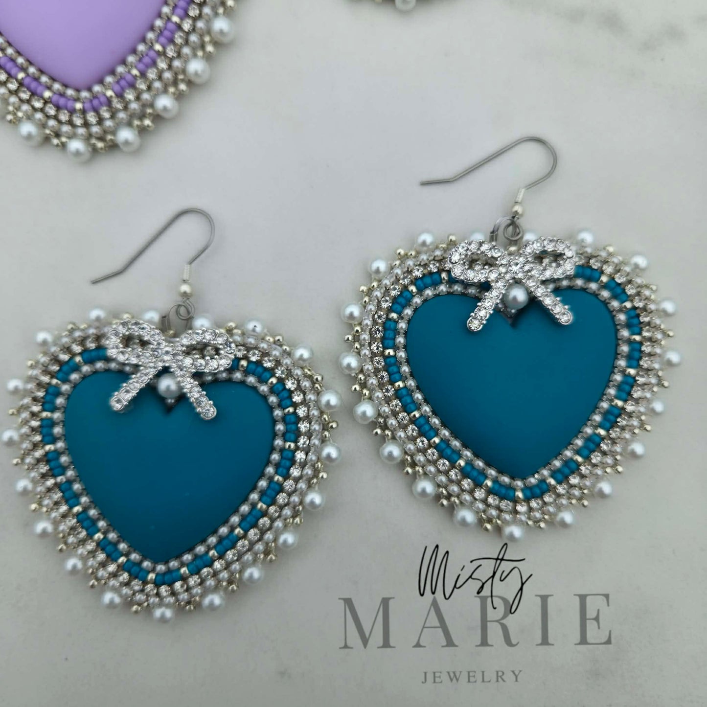 Hearts & Bows Earrings